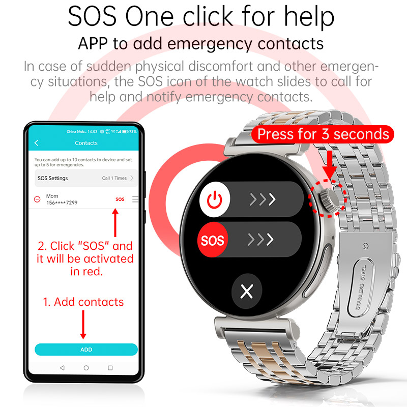 JA02 Women Smartwatch Fashion  - Japanese Active Lifestyle のレビューと価格