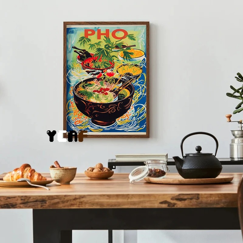 Vintage Japanese Food Poster C - Japanese Lifestyle And Food のレビューと価格