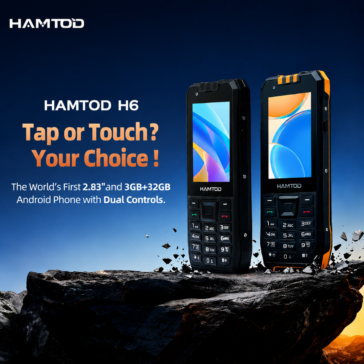 HAMTOD H6 Outdoor Smartphone A - Japanese Active Lifestyle のレビューと価格