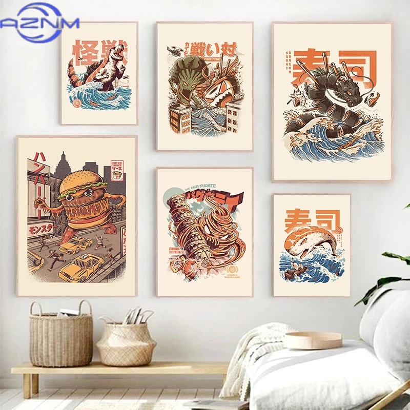 AZNM Japanese Kaijus Food Sush - Japanese Lifestyle And Food のレビューと価格