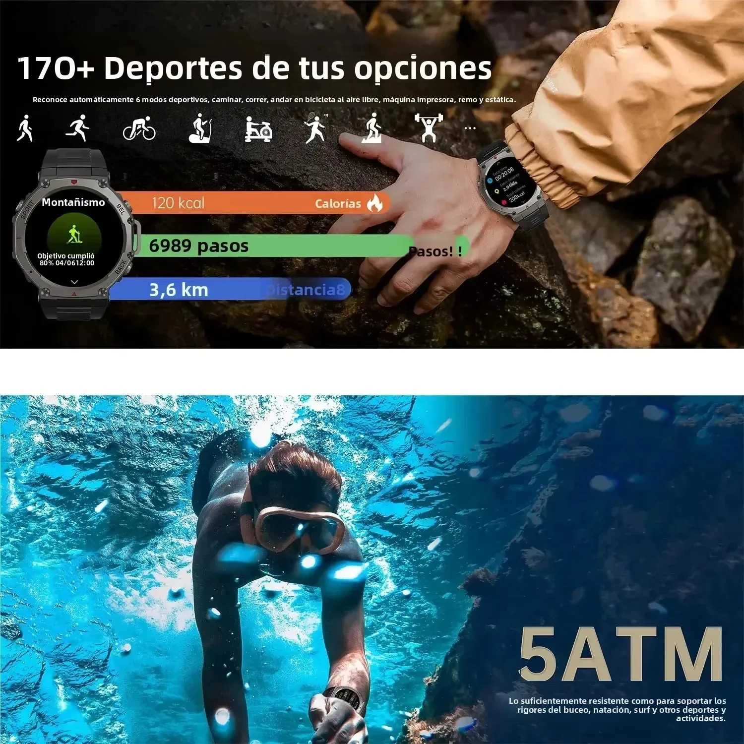 Men's Smart Watch GPS AMOLED T - Japanese Active Lifestyle のレビューと価格