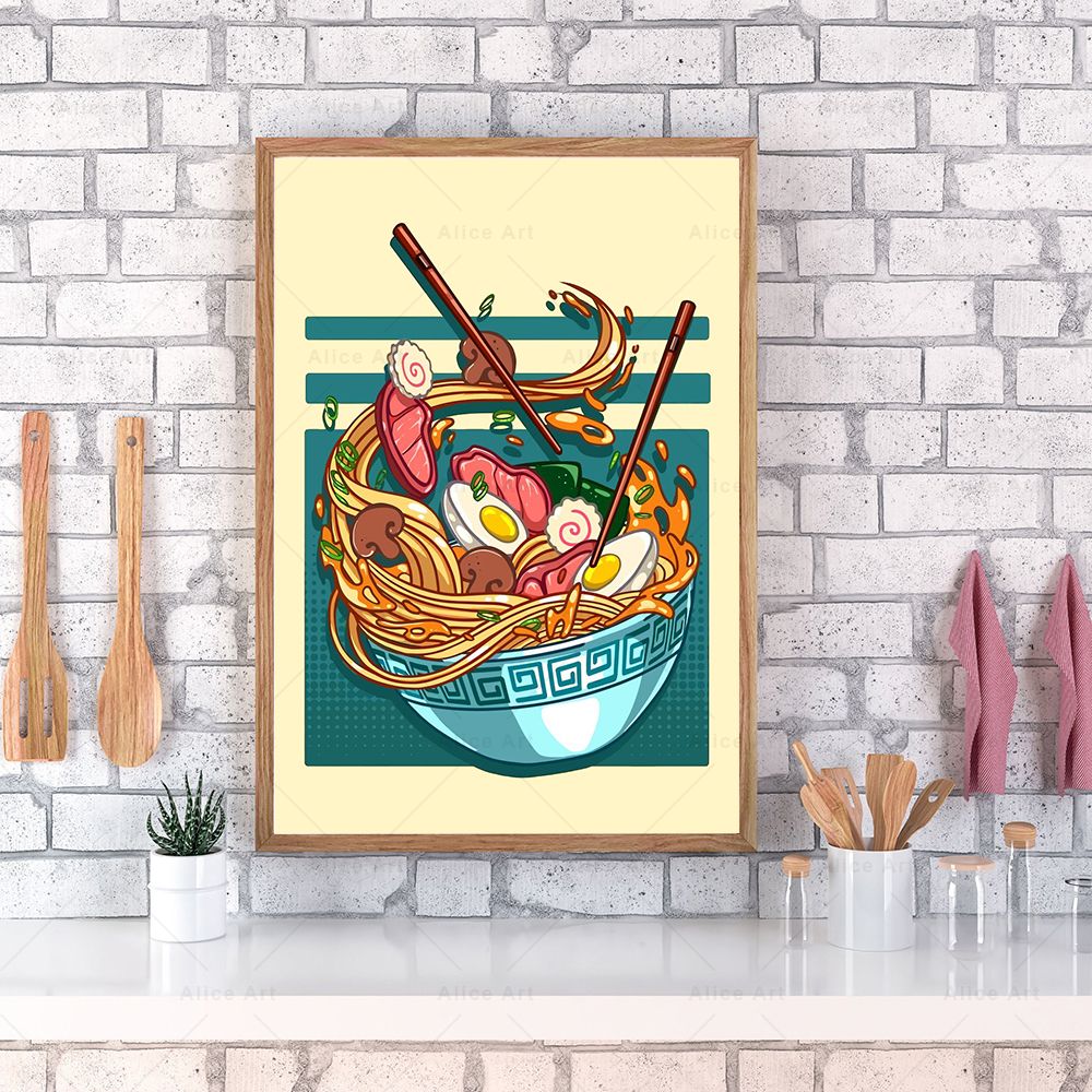 Japanese Style Poster Kitchen  - Japanese Lifestyle And Food のレビューと価格
