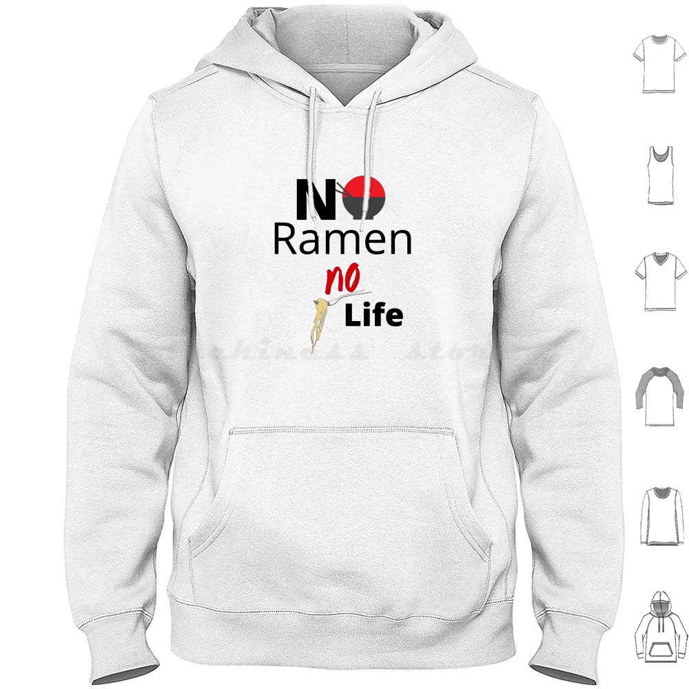 No Ramen No Life Hoodie Cotton - Japanese Man Lifestyle のレビューと価格